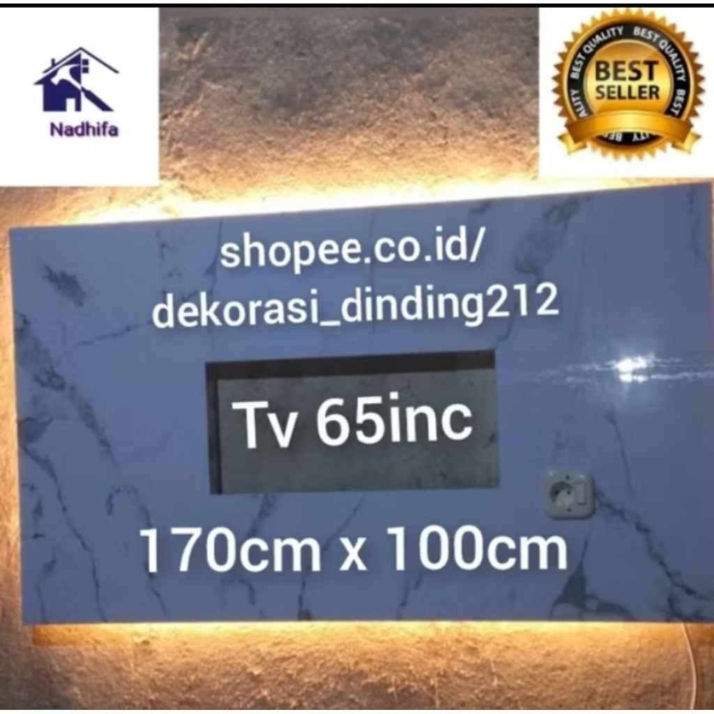 Backdrop Tv 65in Termurah