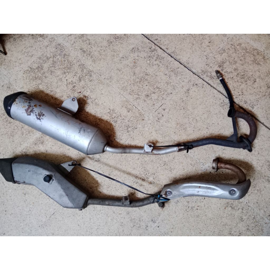 knalpot ori klx, s, bf