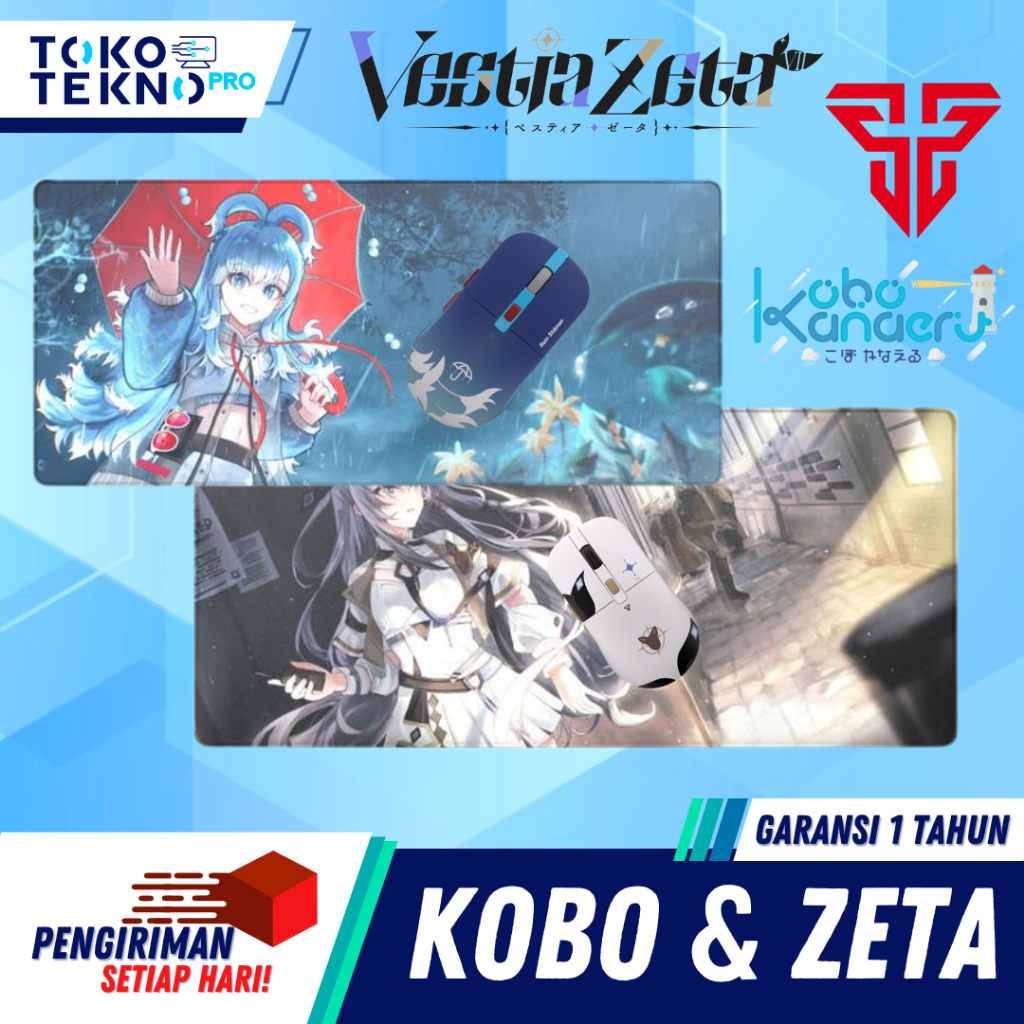 FANTECH x KOBO  / FANTECH x VESTIA ZETA / FANTECH x KOBO KANAERU HoloLive Exclusive Limited Edition 