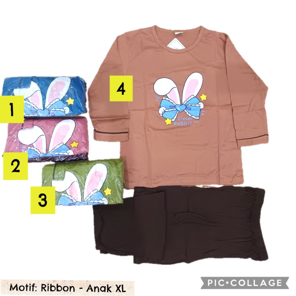 ASLI Baju tidur anak panjang XL amro babydoll pp piyama baby doll 7 8 9 thn forever anne claire lori
