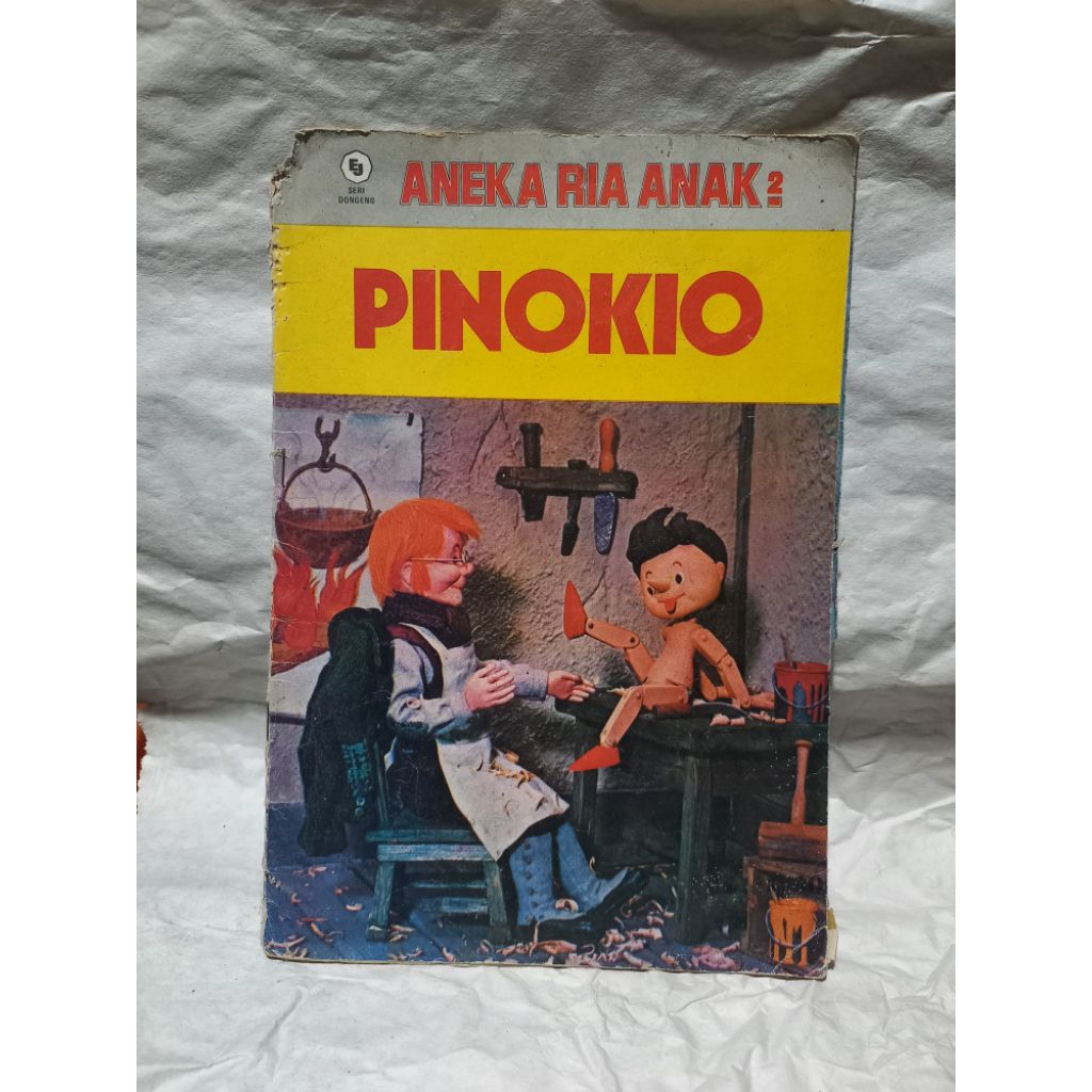 buku aneka ria anak2,pinokio
