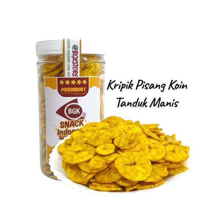 

Kripik Pisang Tanduk Koin 1/4Kg 250Gram