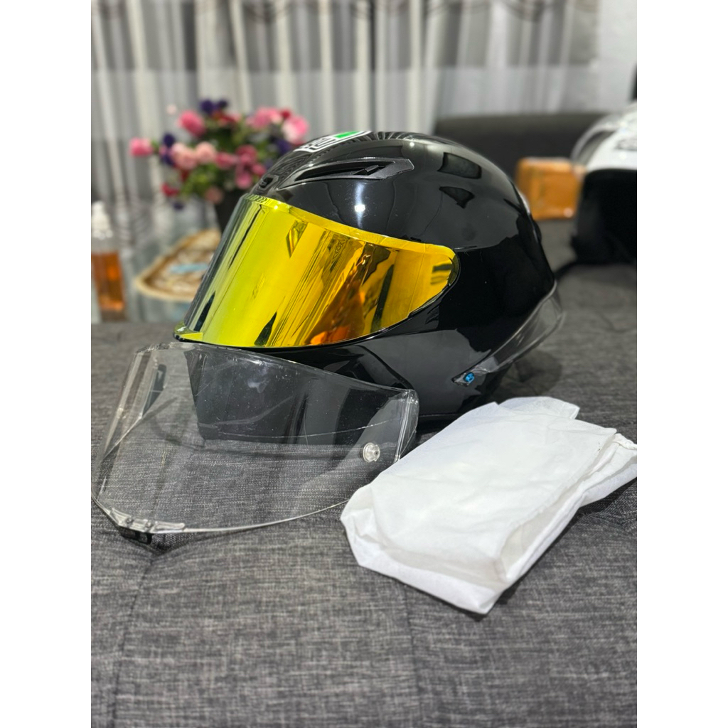 AGV CORSA BLACK Glossy