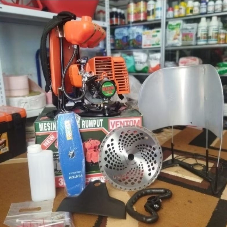 brusch cutter 2 stroke/mesin potong rumput 2 stroke/chainsaw honda 22"/mesin gergaji honda 22"/mesin