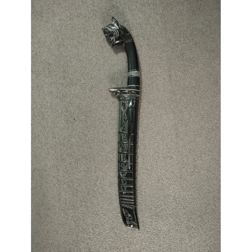 Mamacanan Gocil Ukiran (full tanduk hideung)