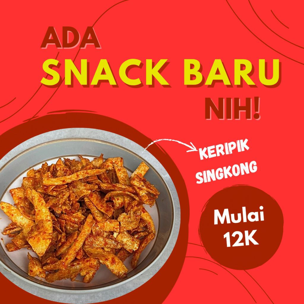 

Keripik singkong Pedas Manis
