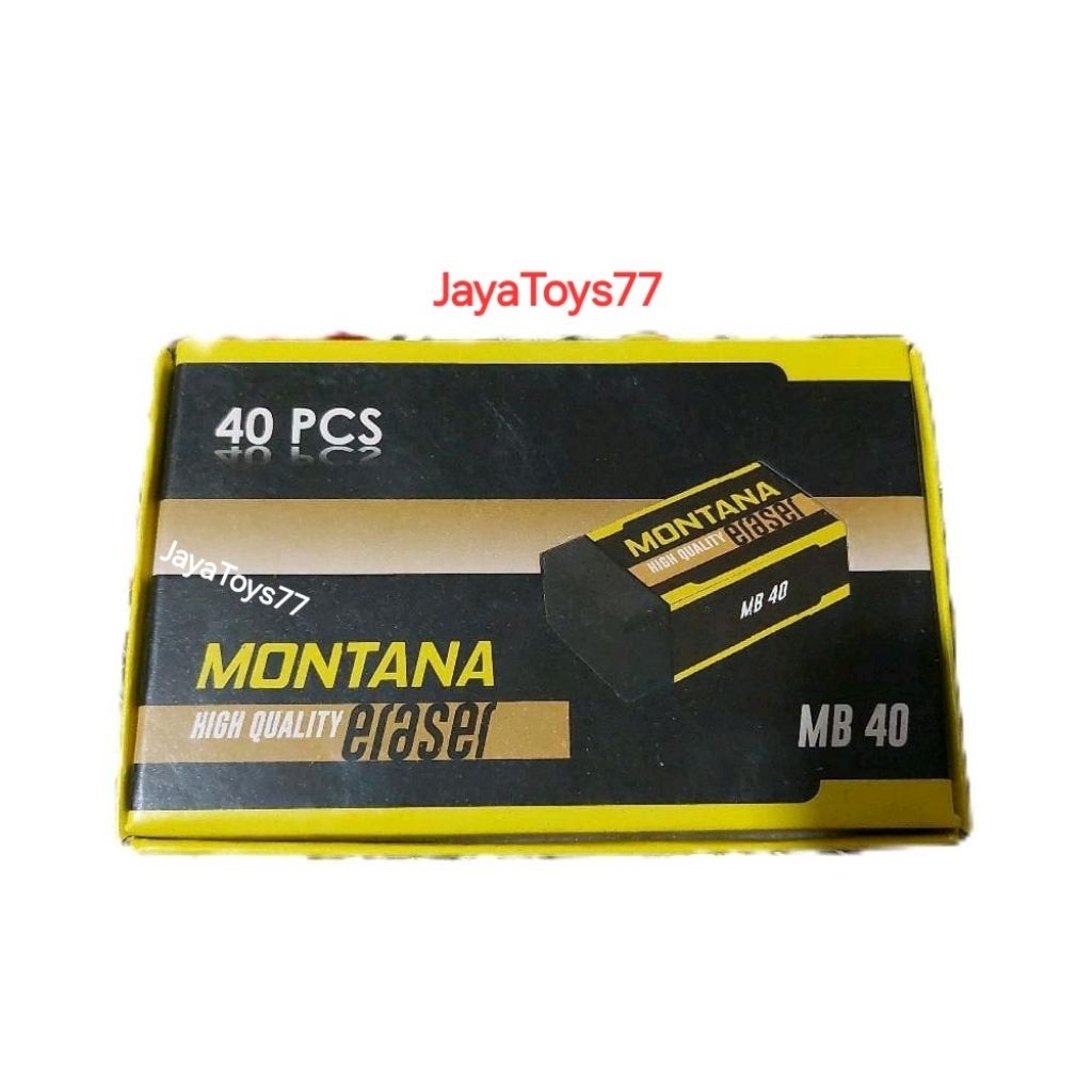 

Penghapus hitam Montana 40pcs