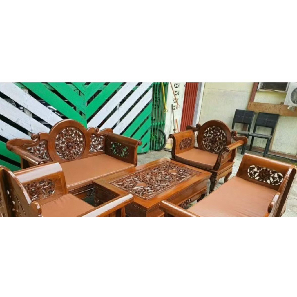 kursi tamu madura mawar oval-kursi tamu minimalis-kursi tamu kayu jati