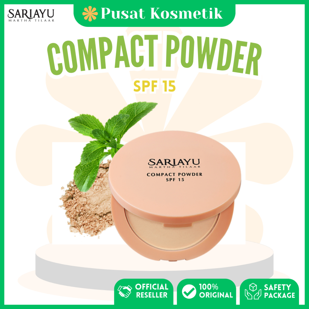 SARIAYU Compact Powder SPF15 | Sari Ayu Bedak Padat