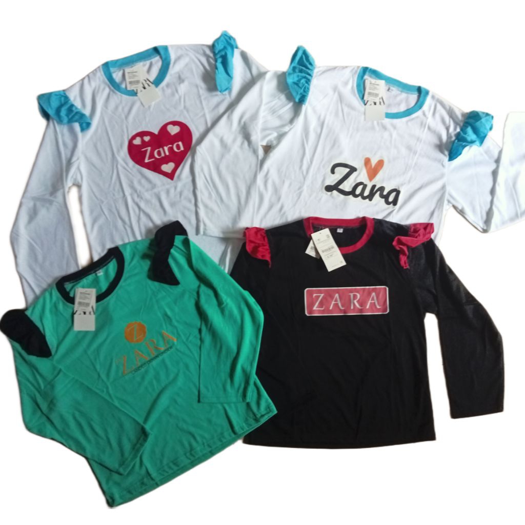 KAOS ANAK TANGGUNG LENGAN PANJANG