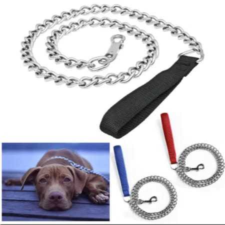 Rantai Anjing Besar Rante Dan Kalung Panjang Kuat Tali  Tuntun