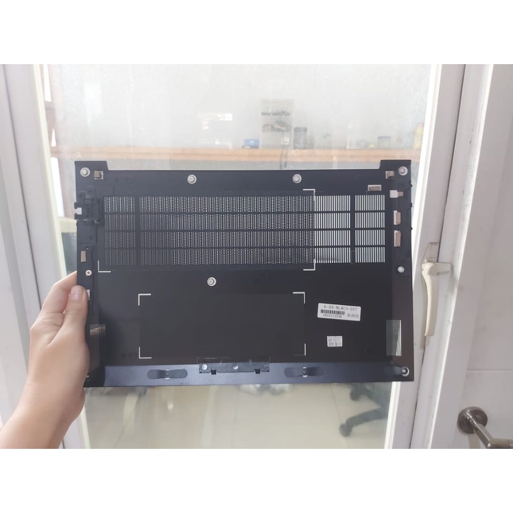 Casing Bawah Bottom Case Laptop AXIOO NL41MU2/Mybook ProK7 Grey Second Original