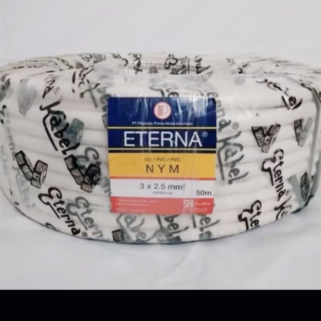 Kabel Eterna NYM 3x2,5mm² 1 Roll (50 meter)
