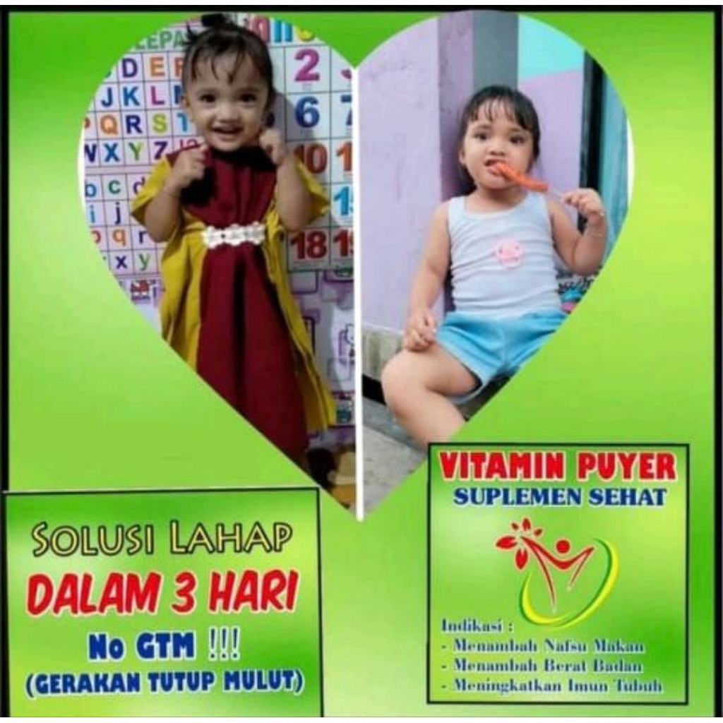 vitgem (vitamin gemuk ) vitamin puyer