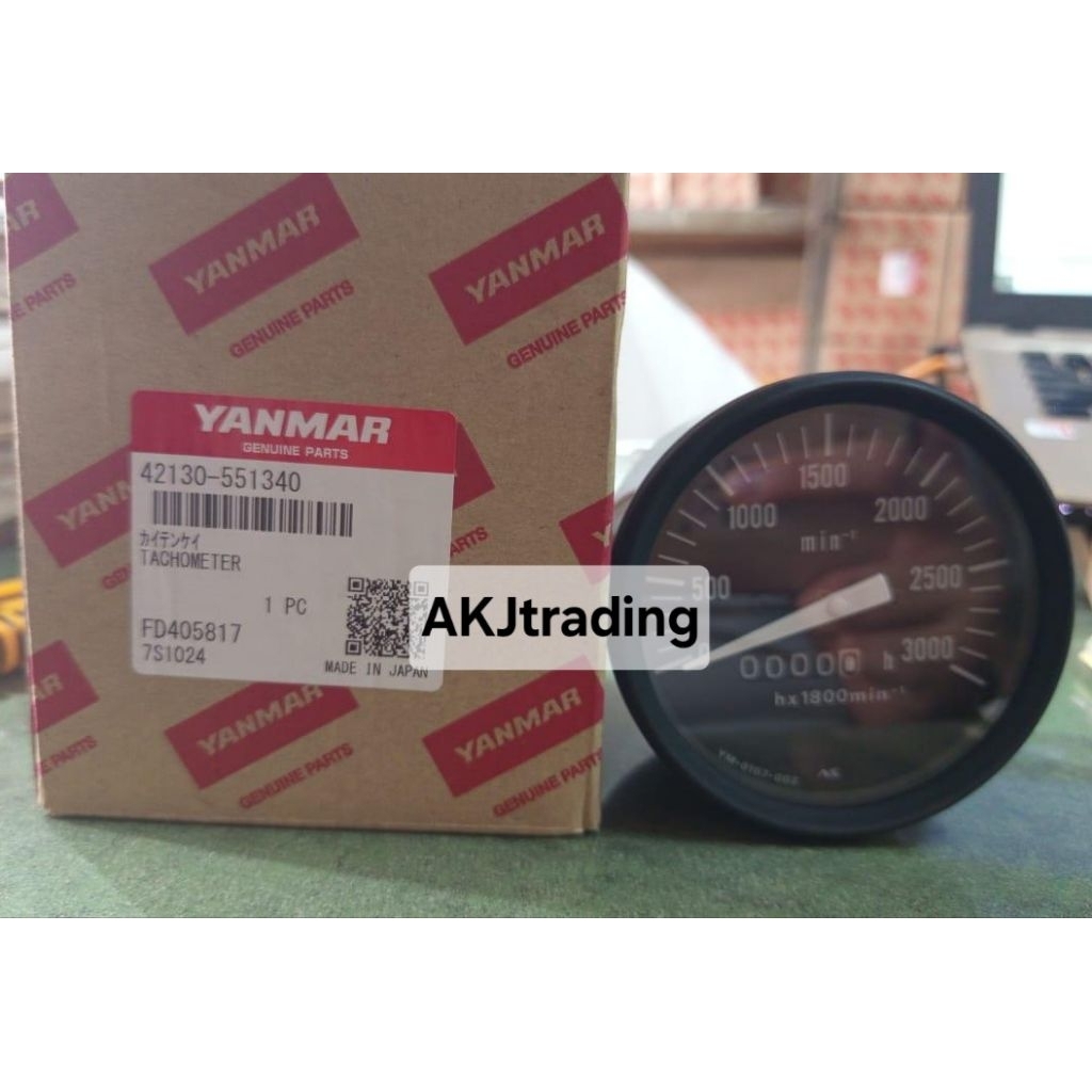 RPM Tachometer 42130-551340 Yanmar genuine asli tachometer yanmar 42130-551340