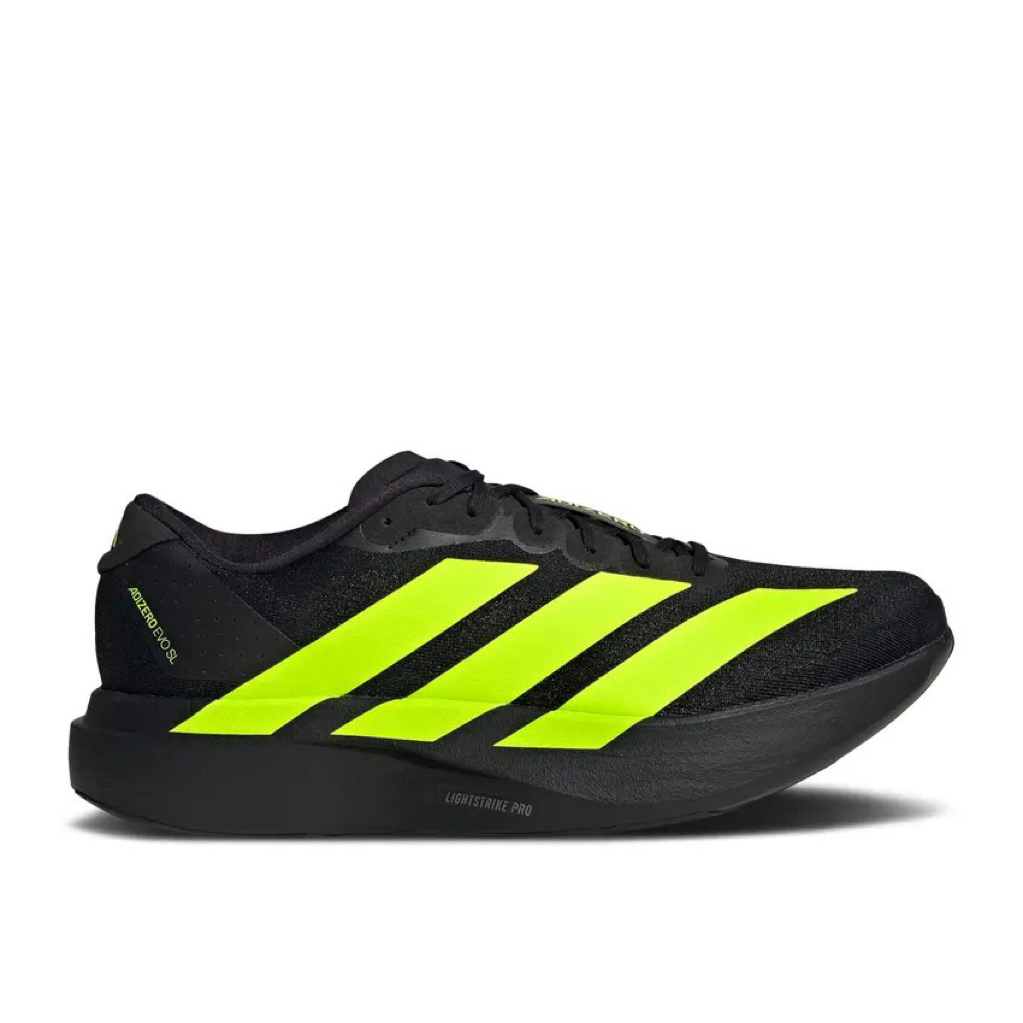 Adidas Adizero Evo SL M 'Black Lucid Lemon' - JR3420