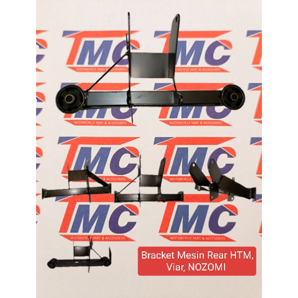 Dudukan Mesin Belakang Motor Roda Tiga Viar Karya 150 -  300 CC, HTM Gajah 150 - 200 CC, Nozomi Azab