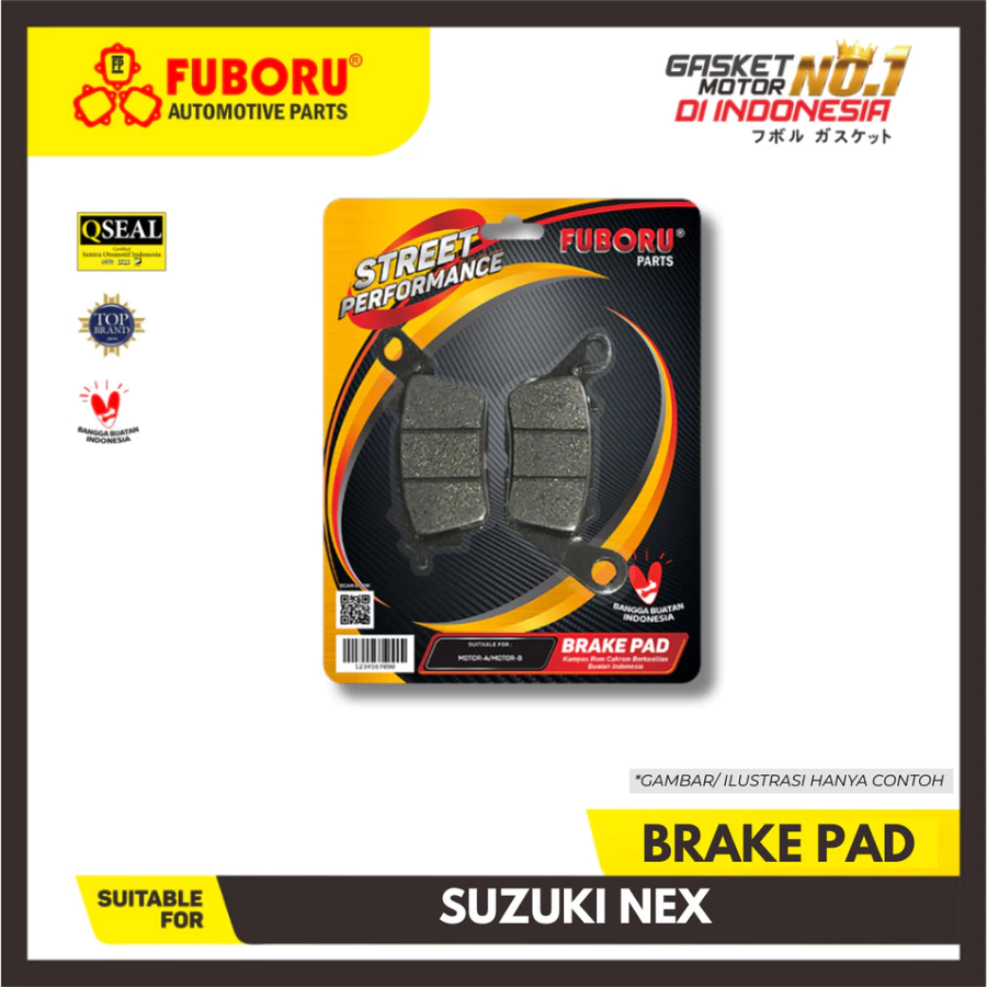 KAMPAS REM DEPAN NEX FUBORU