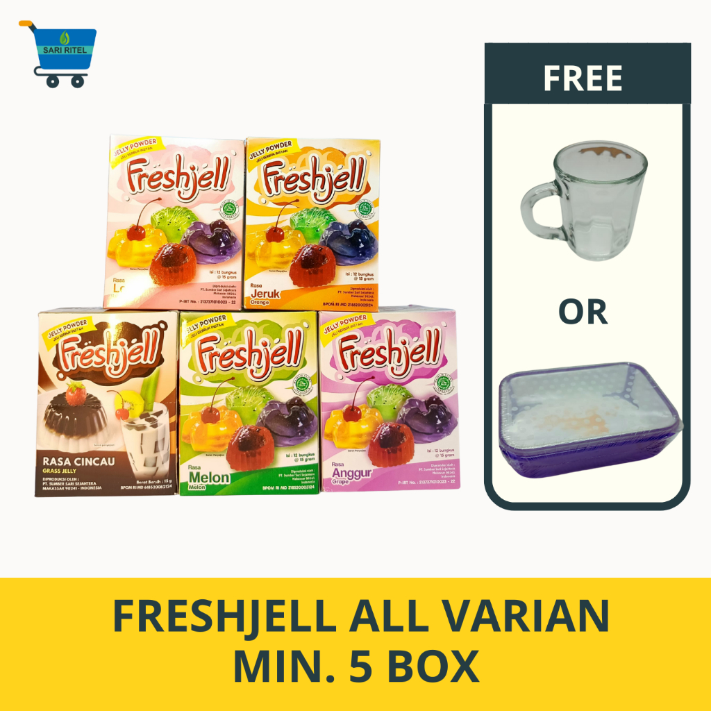

Pembelian FRESHJELL All Varian min 5 box