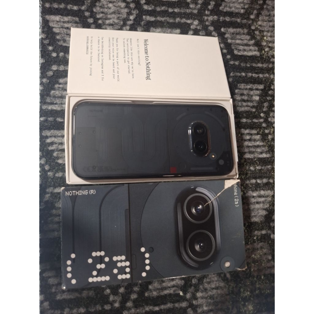 Nothing Phone 2a 8/128gb Fullset Mulus Beacukai