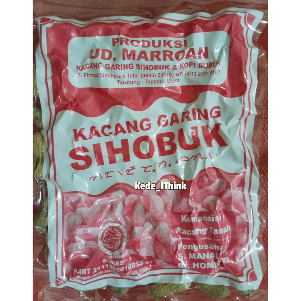 

Kacang Sihobuk Ukuran Sedang
