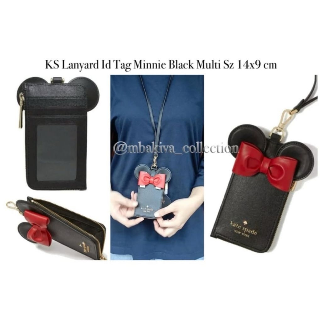 

K S Lanyard Id Tag Black Multi