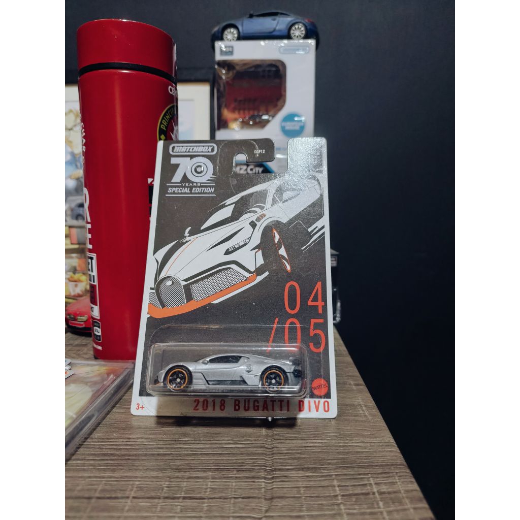 Matchbox Bugatti divo 70 years