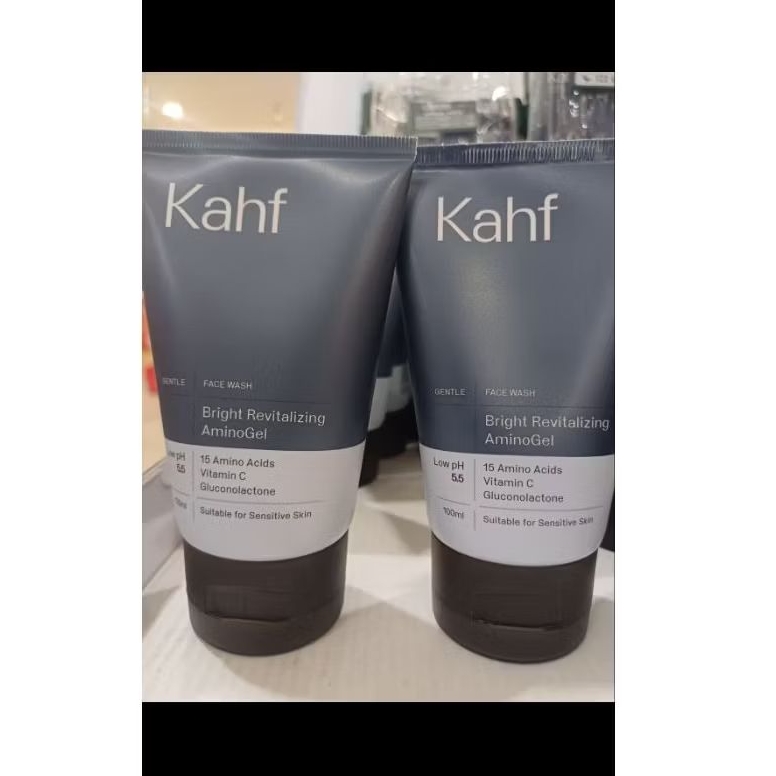 Kahf Bright Revitalizing Amino Gel Face Wash100 ml| Man Corner