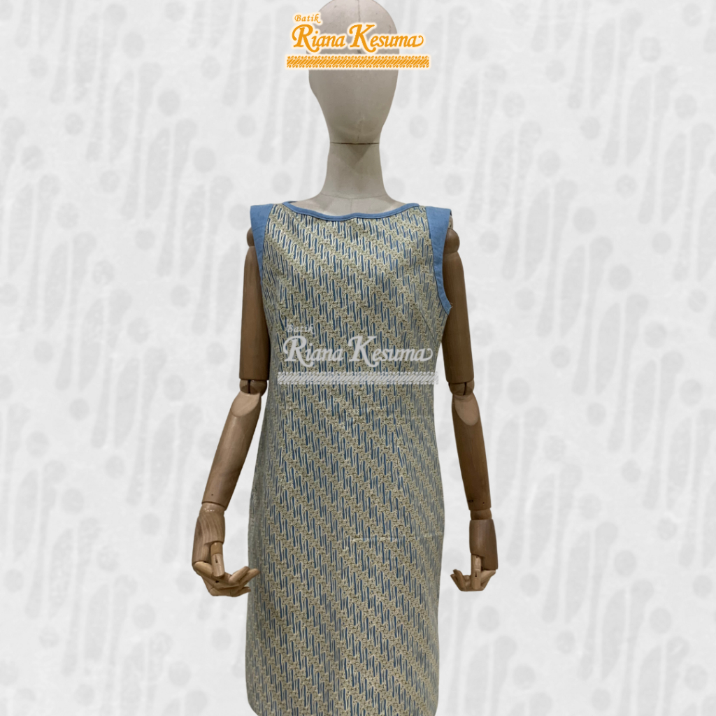 Batik Riana Kesuma - Dress Casual Batik Katun