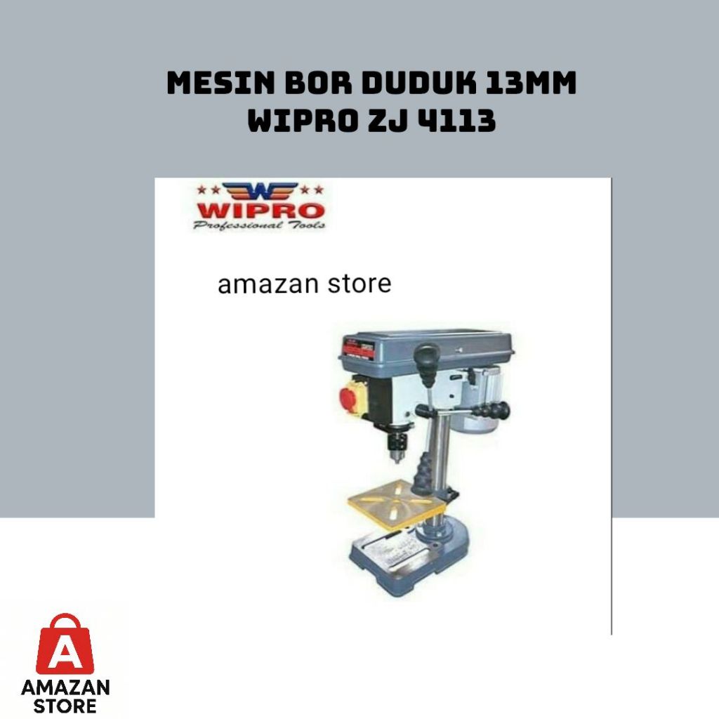 Mesin Bor Duduk 13mm Wipro JZ 4113