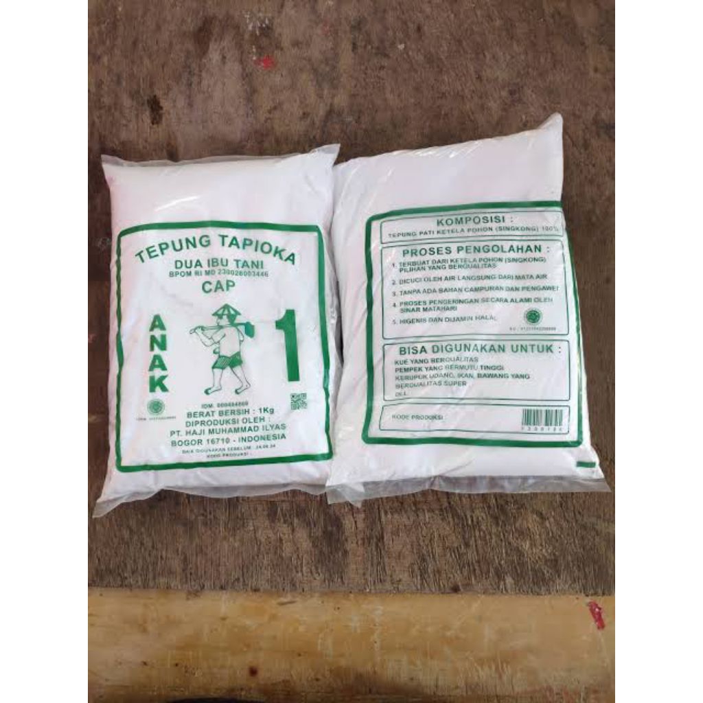 

Sagu Tani / Tepung Tapioka Cap Ibu Tani 1 kg