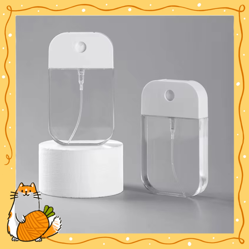 Botol Pocket Spray Hand Sanitizer 50ML REFILABLE PLASTIK CARD KARTU GEN 2