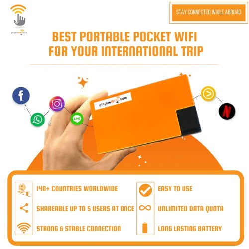 Pinjam Wifi Sewa Modem Portable Vanuatu Harian - Truly Unlimited No Fup Daily