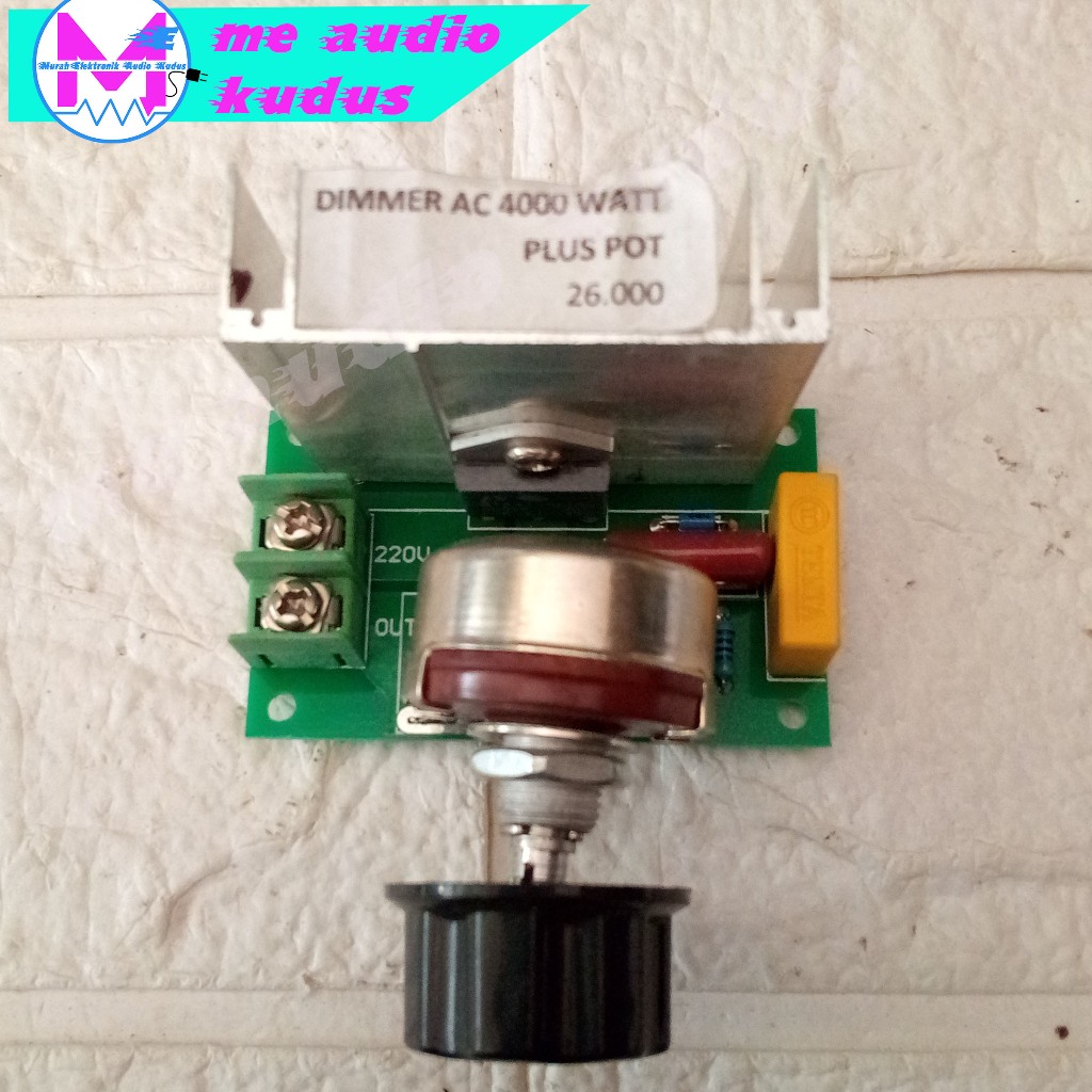 DIMMER AC 4000 WATT PLUS + POTENSIO