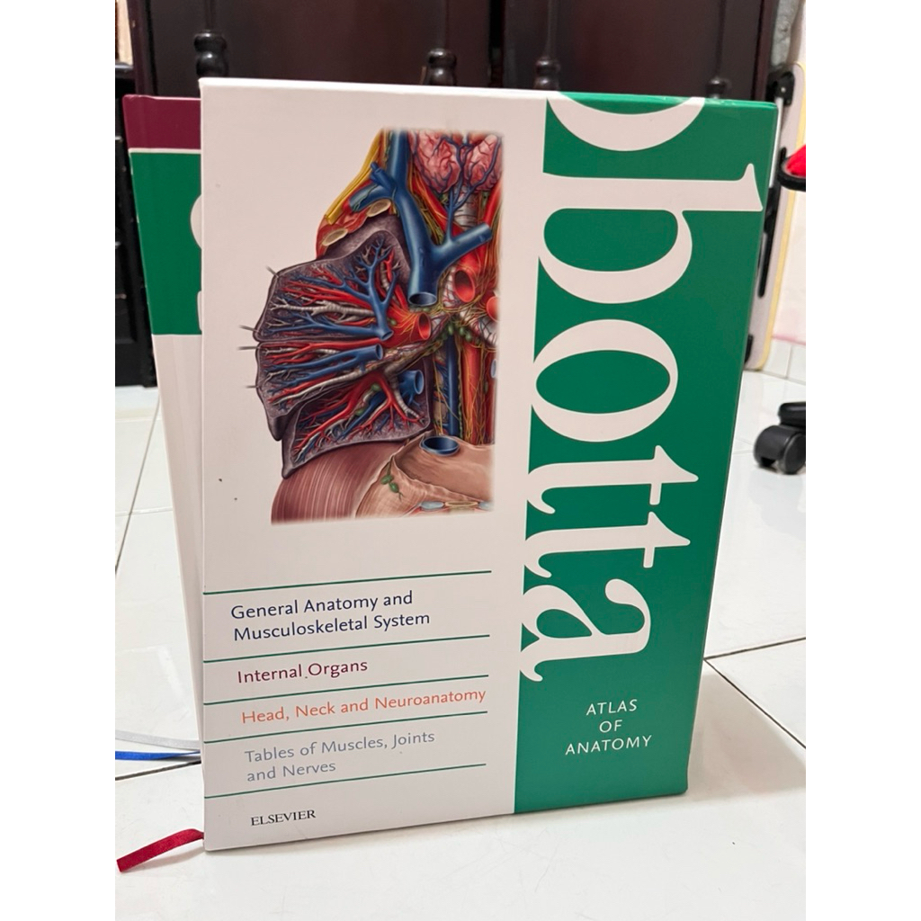 Preloved Sobotta Atlas of Anatomy 16th ed