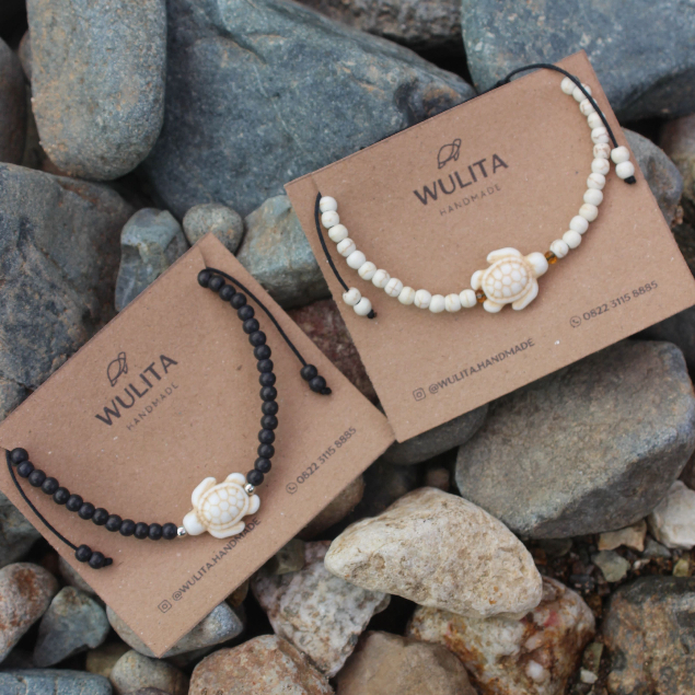 TUTU | WULITA TUTU SERIES | GELANG KERANG HANDMADE | GELANG TANGAN TALI | GELANG COUPLE