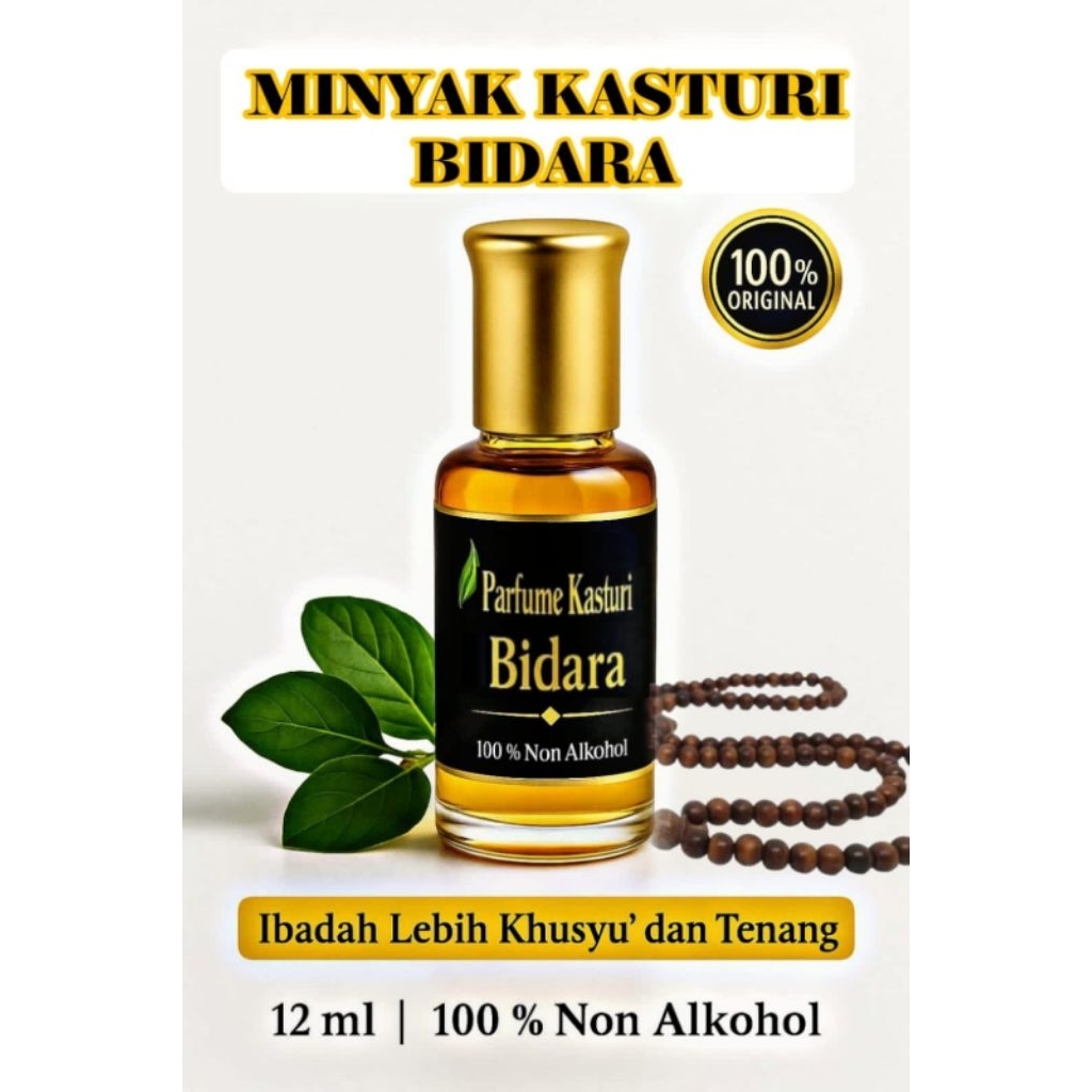 Parfum Ibadah Kasturi Bidara 12 ml Kasturi Kijang