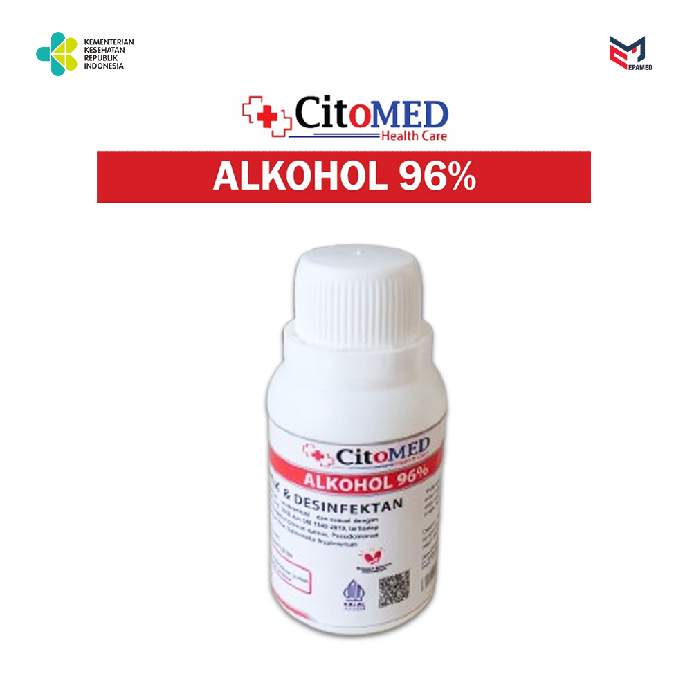 Citomed Alkohol 96% | Cairan Alkohol | Alkohol 96% | Alkohol Medis