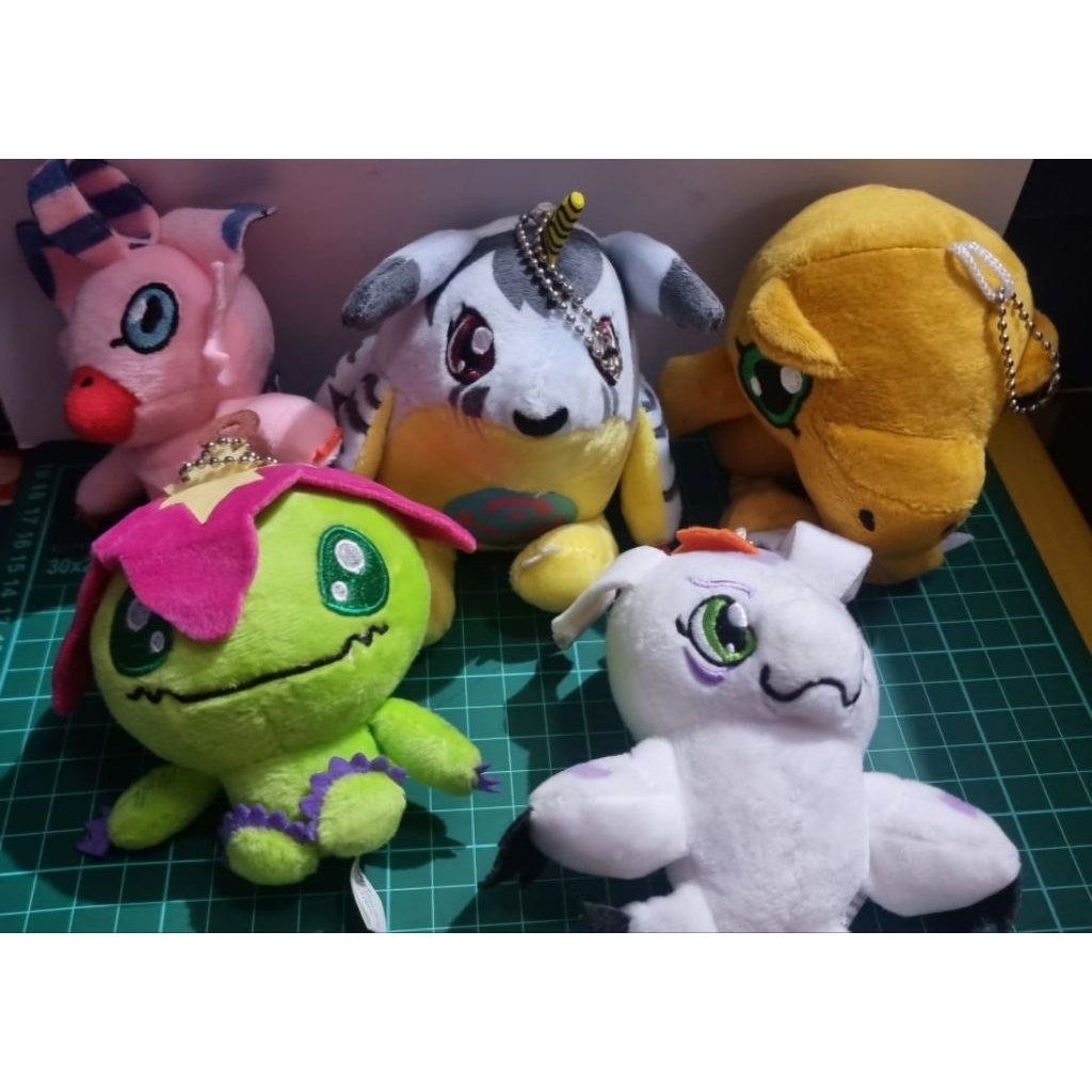 DIGIMON BAG CHARM - PLUSH, GANTUNGAN