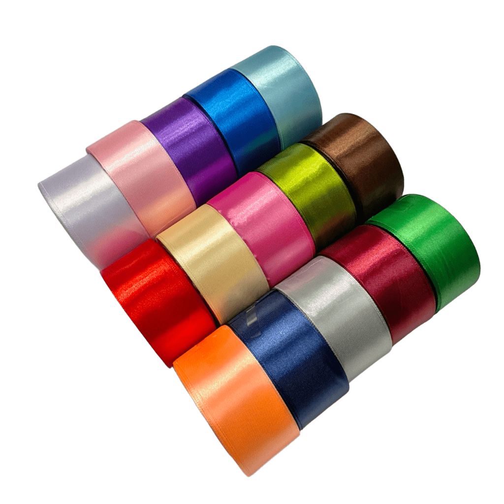 

Pita Satin 1,5 Inch (4 cm) x 18 Meter Pita Hias Elegan Kado Souvenir Buket Bunga Dekorasi Hampers