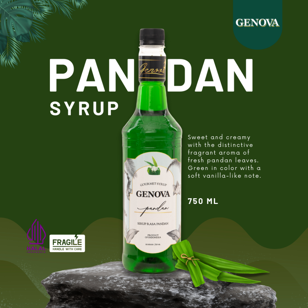 

Genova Pandan Syrup 750ml