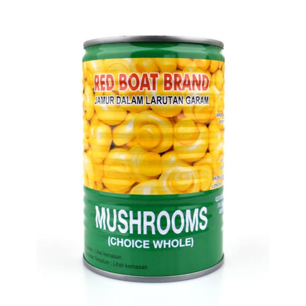 

Red Boat Brand Mushrooms / Jamur Kancing 425 gr