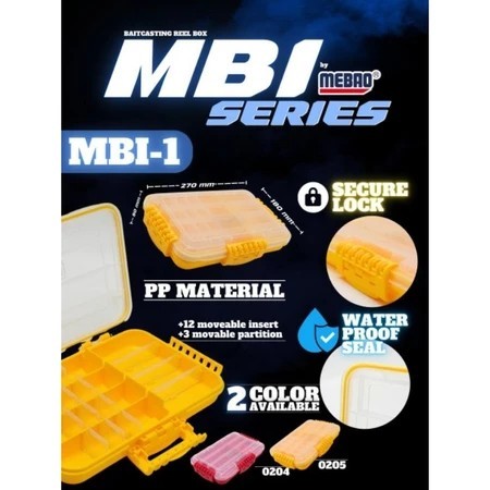 Box Kotak Pancing MEBAO MBI1 Aksesoris Pancing