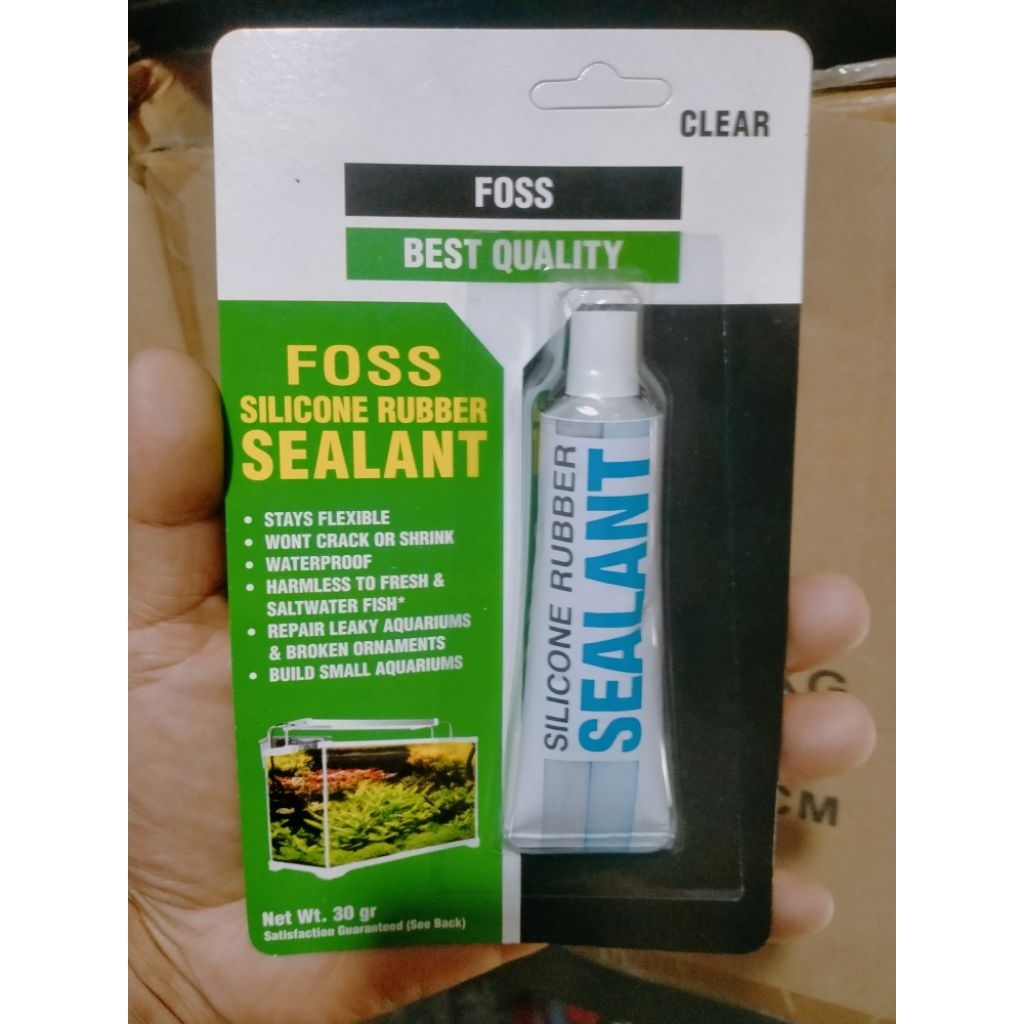 lem kaca / lem aquarium
