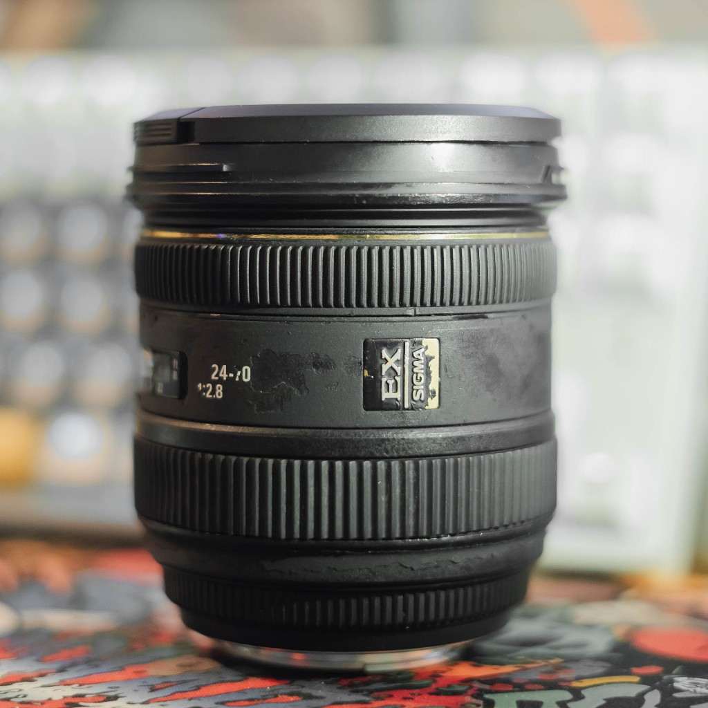 SIGMA 24-70mm DG EX HSM F2.8 for A-mount/SonyDSLR/Minolta FULL FRAME | bisa ke Sony E mount asalkan 