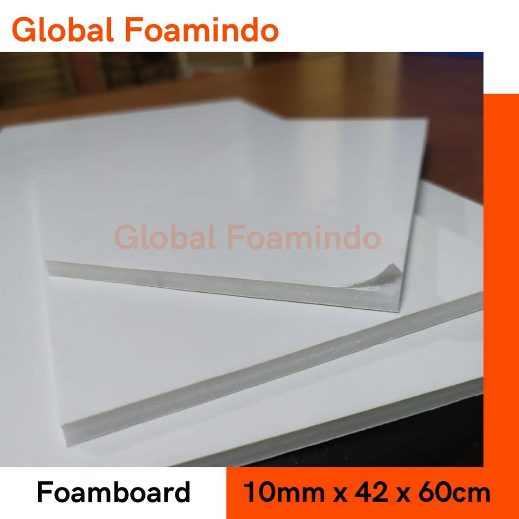 

Foamboard 10mm x 42 x 60cm