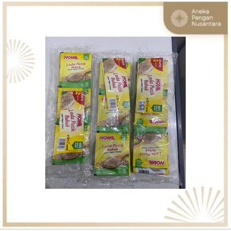 

Lada merica bubuk 1renceng - Isi 12 + 2 sachet