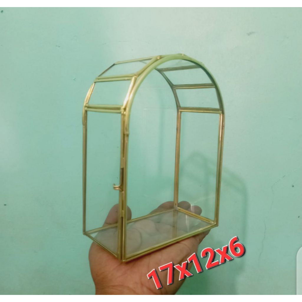 terarium box mahar kaca