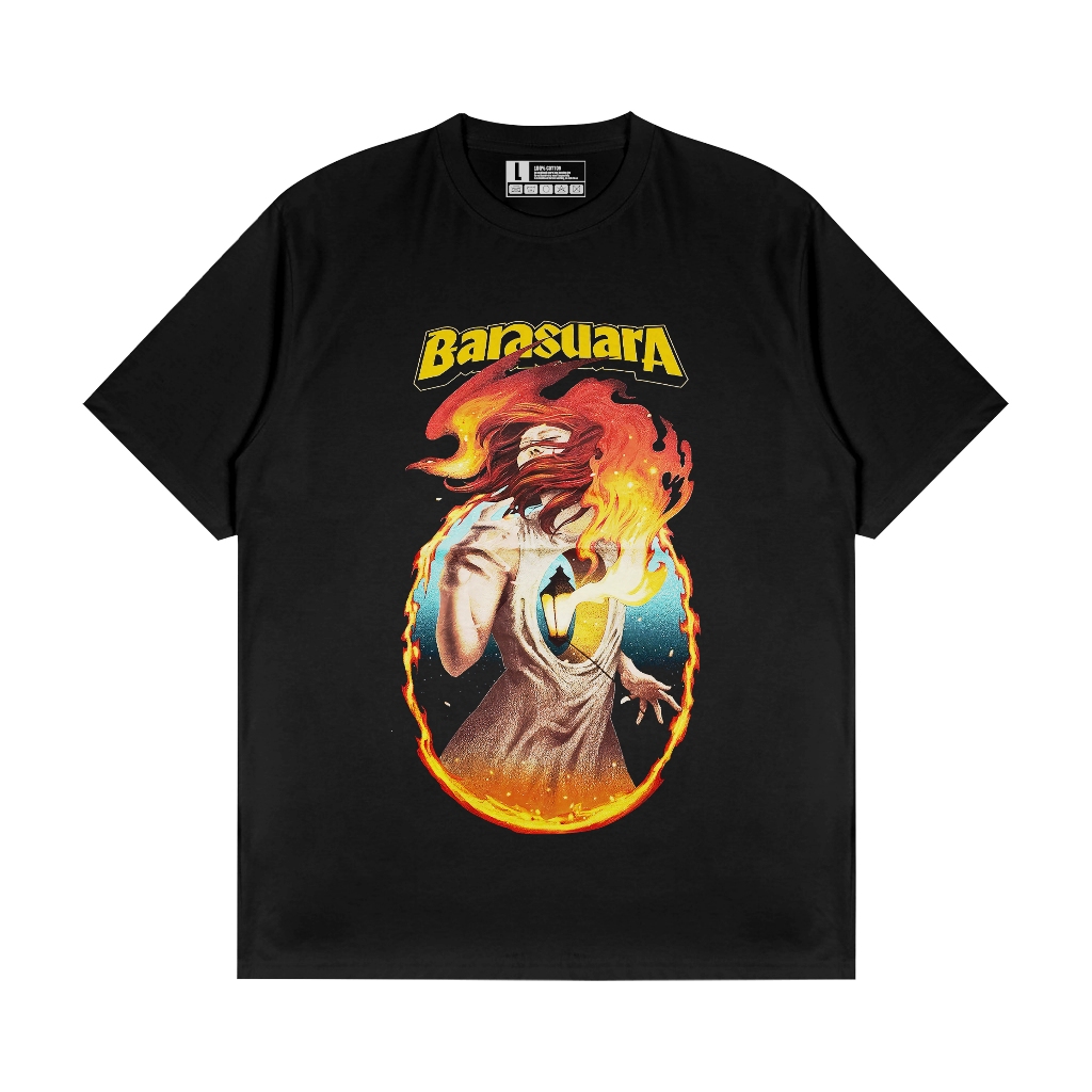 BARASUARA lentera merah / kaos band / kaos indie / kaos musik distro terlaris