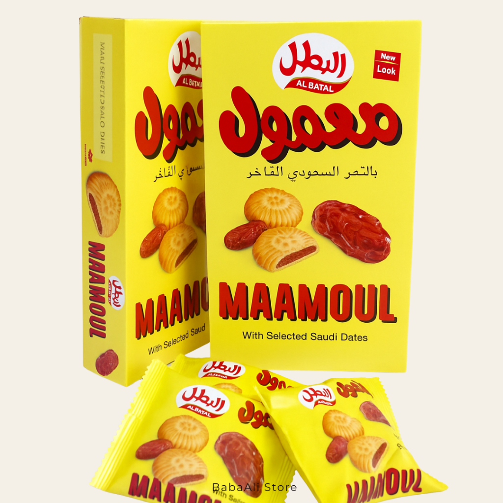 

BabaAli - Kue Kurma Al Batal Maamoul 400GR, Oleh-oleh Premium Khas Arab